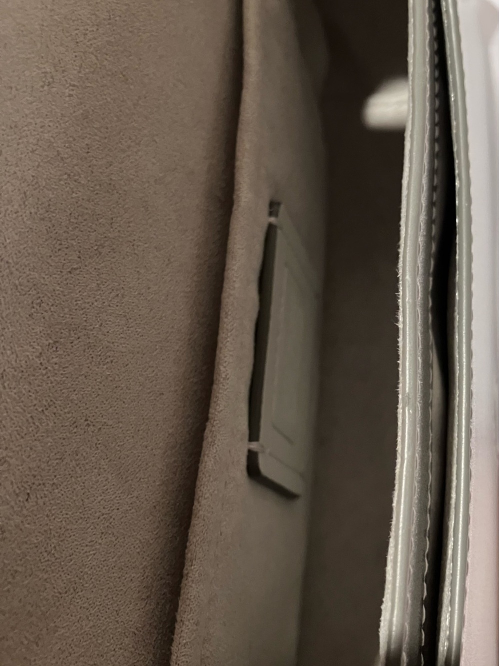 Coach Andrea Metallic Silver Bag - Picture 7 of 10